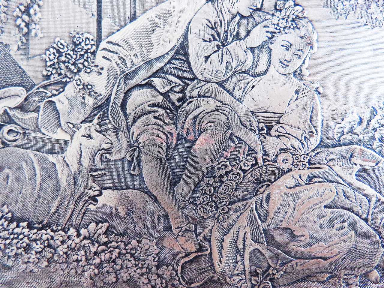 フランソワ・ブーシェ『四季 春』ボイトアビジュー - 薔薇と天使の